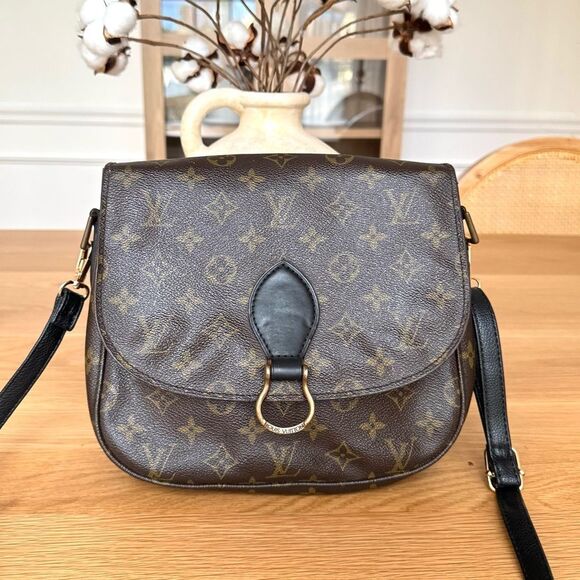 ✅AUTHENTIC✅LOUIS VUITTON SAINT CLOUD MM - Picture 1 of 16
